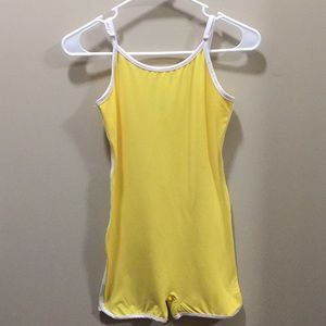 Fashion Nova Yellow Romper